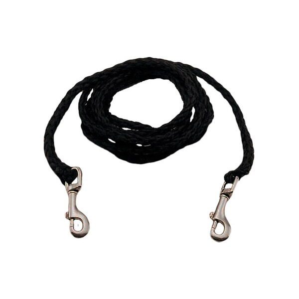 Big Dog Poly Tie Out BLACK 10 FT